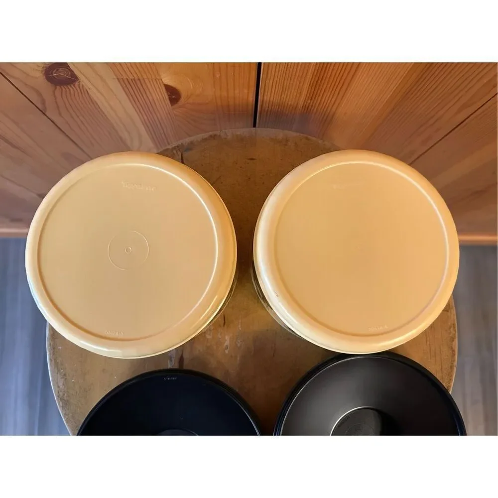 Vintage Tupperware Black Americana Memorabilia African Reggae bowls celebrate (8